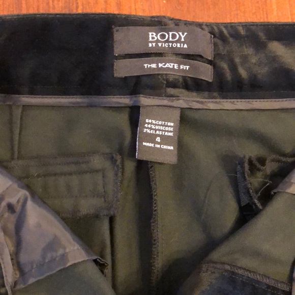 Body by Victoria Black Velvet Pants - Picture 5 of 5